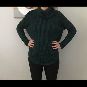 Michael Kors Teal Women’s Turtleneck Sweater